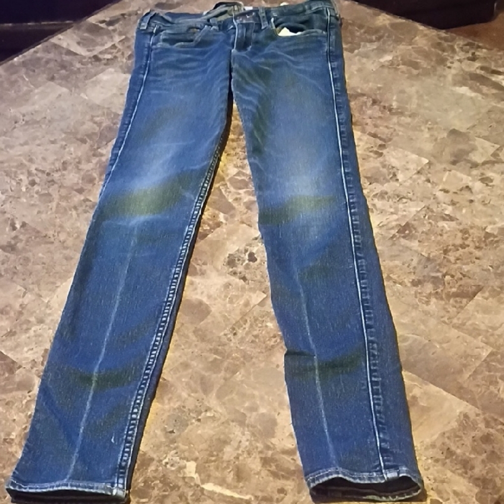 Abercrombie & Fitch Dark Blue Jeans